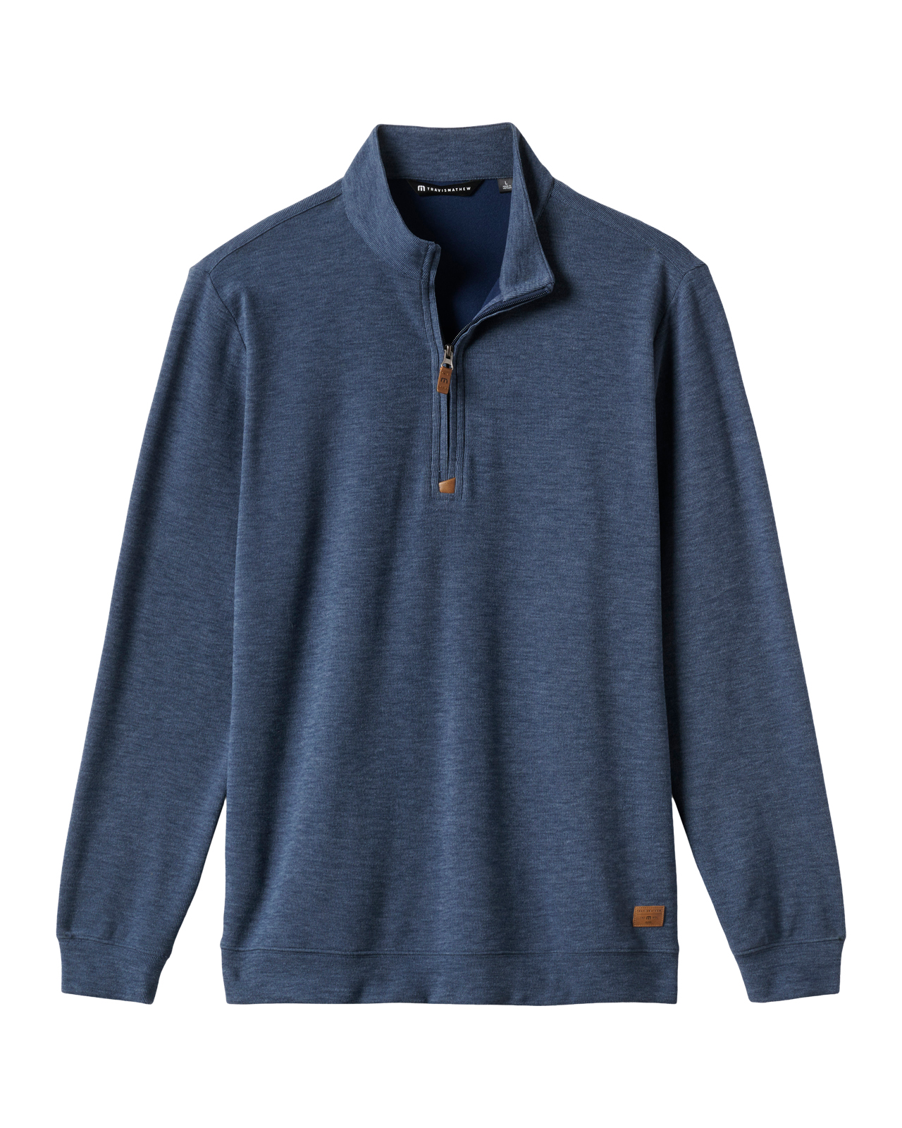 Cloud Quarter Zip, Genser, Herre - heather_navy