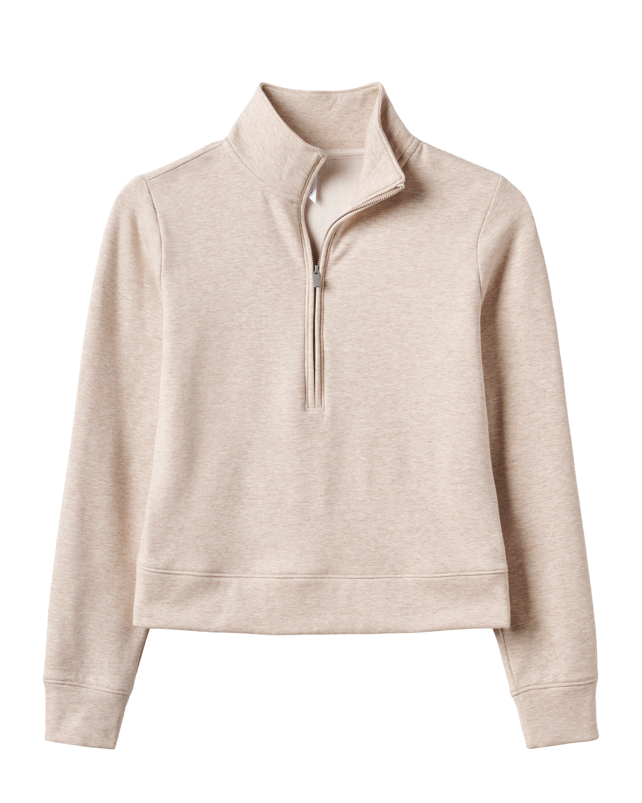 Cloud Half Zip, Genser, Dame - heather_natural