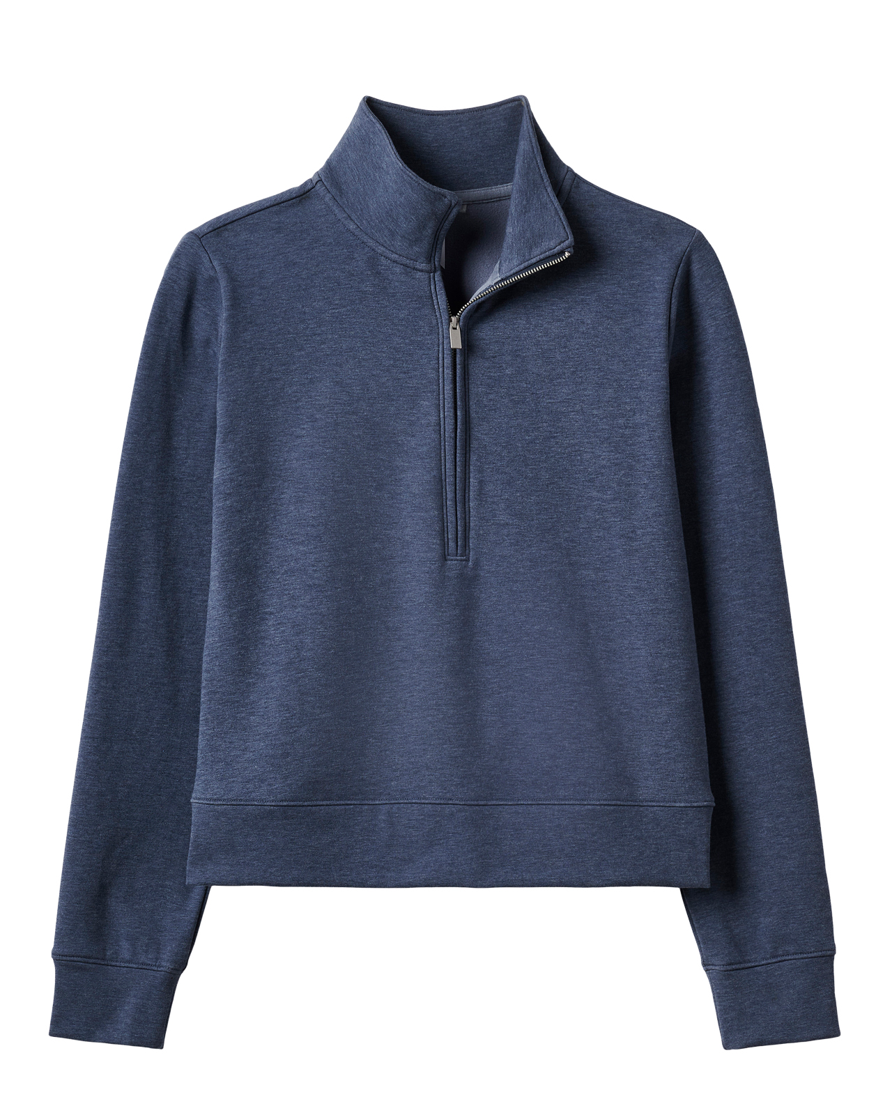 Cloud Half Zip, Genser, Dame - heather_navy_blazer