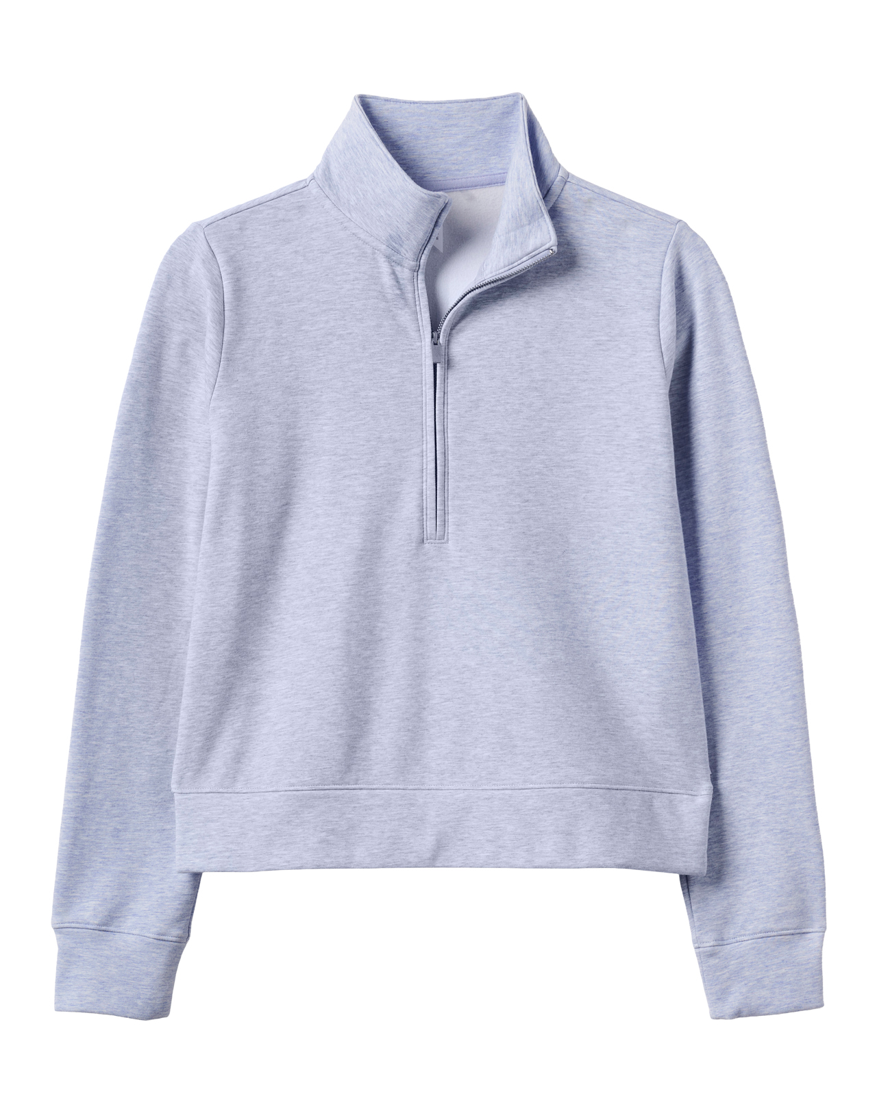 Cloud Half Zip, Genser, Dame - heather_soft_blue