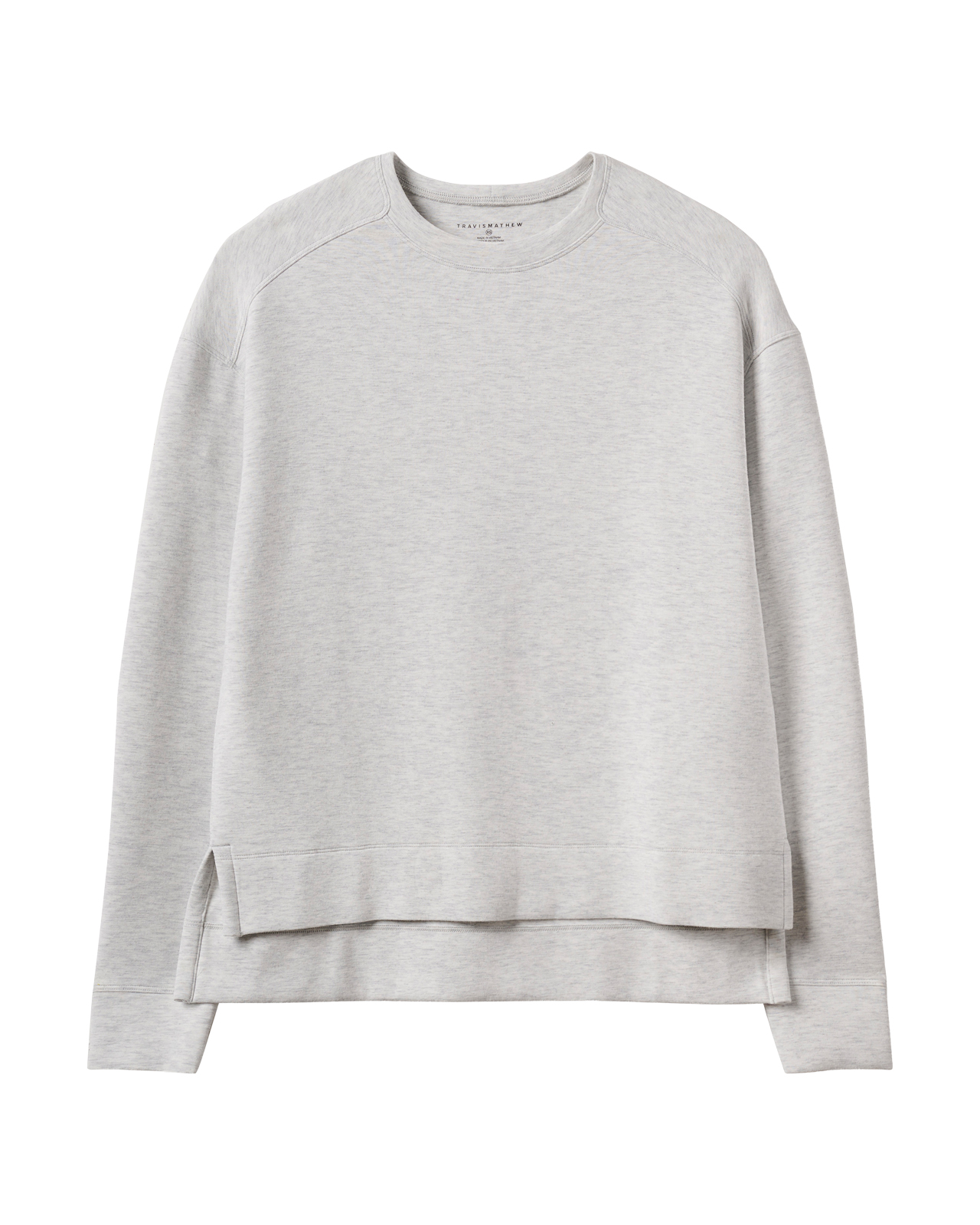 Skyloft Soft Crew, Genser, Dame - heather_light_grey