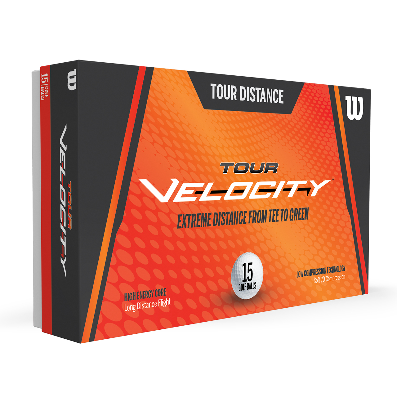 Tour Velocity Distance, Baller 15-pack - white