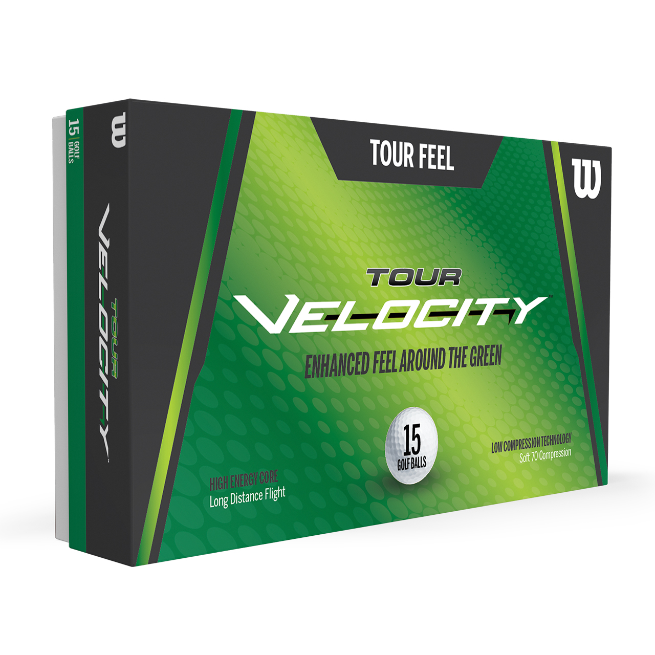 Tour Velocity Feel, Baller 15-Pack - white
